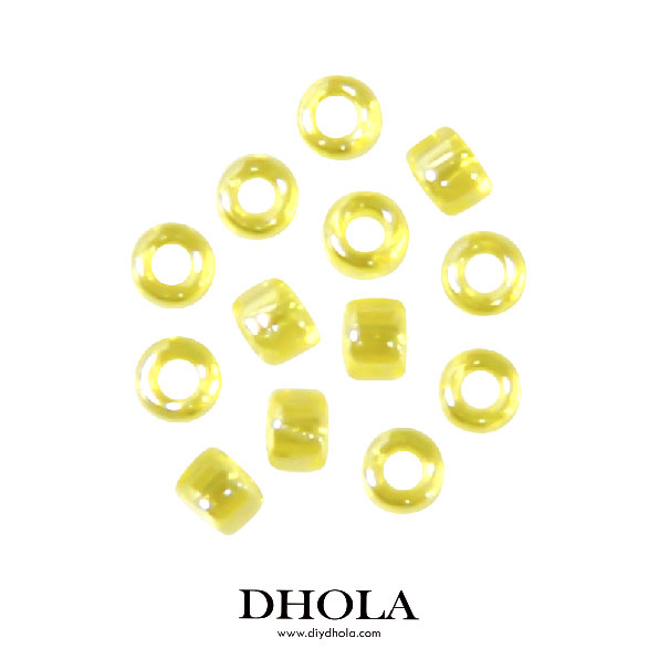 【透黃AB】日本東寶15/0玻璃珠