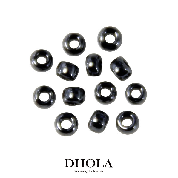 【電鍍黑膽】日本東寶15/0玻璃珠