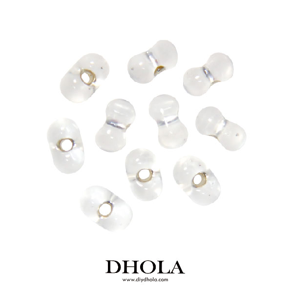 【11色】御幸25*45中洞米珠