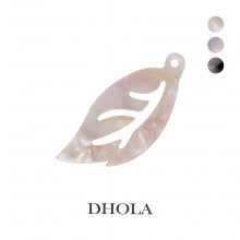 【4色】二孔半圓片