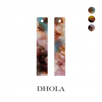 【3色】單孔長方條