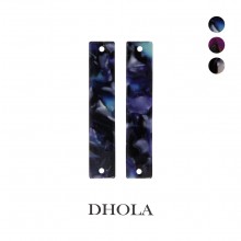 【3色】二孔細長方