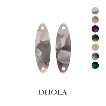 【7色】二孔長橢圓