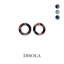 【5色】單孔色染圓片