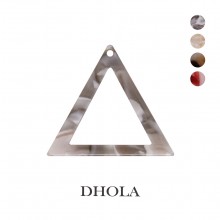 【3色】單孔圓月牙環狀