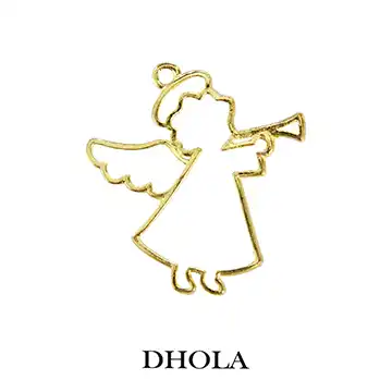 單耳喇叭天使邊框