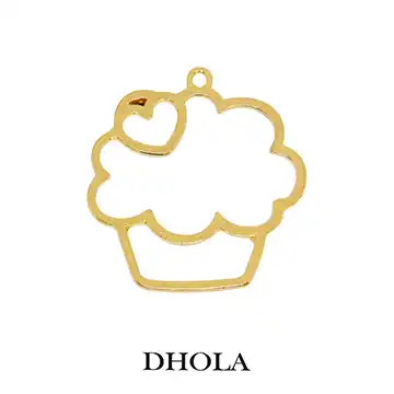 單耳愛心奶油蛋糕邊框