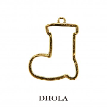 單耳聖誕襪邊框