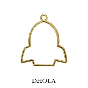 單耳線型火箭邊框