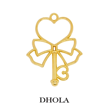 單耳蝴蝶結愛心魔法棒邊框