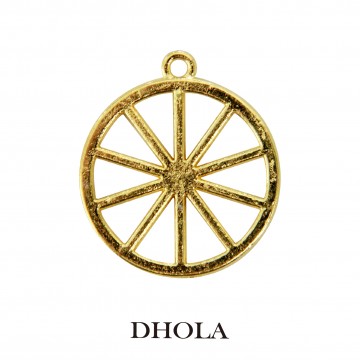 單耳檸檬圓片邊框