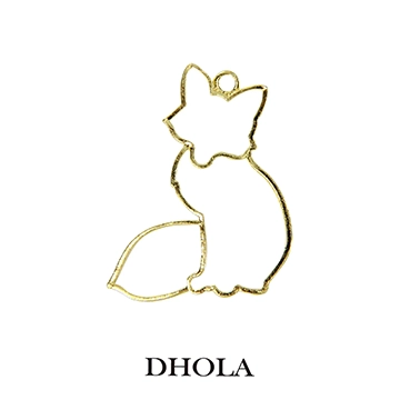 單耳坐式狐狸邊框