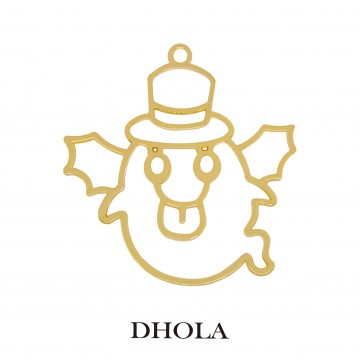 單耳飛翔吐舌幽靈邊框