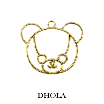 單耳小熊頭邊框