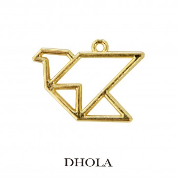 單耳千紙鶴邊框