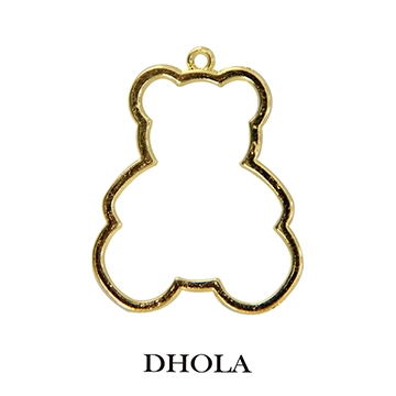 單耳抱抱熊邊框