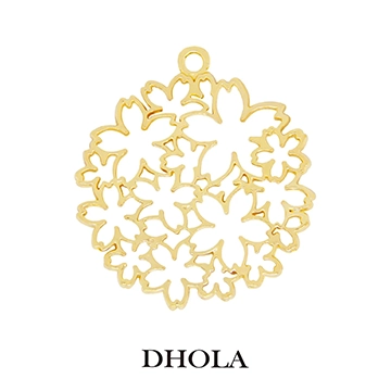 單耳櫻花繡球邊框