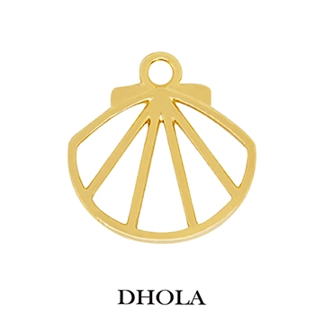 單耳條紋貝殼邊框