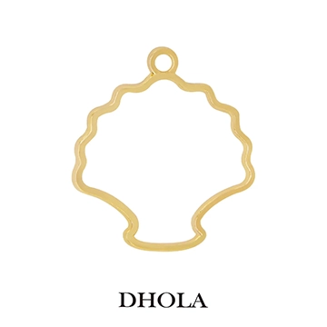 單耳扇形貝殼邊框