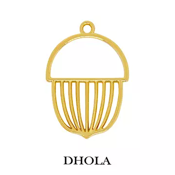 單耳碩大栗子邊框