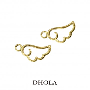 單耳線條羽翼邊框