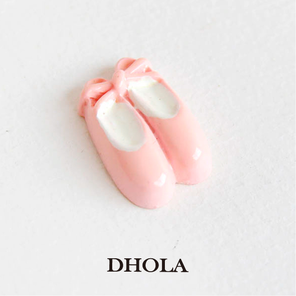 【芭蕾舞鞋】樹脂平面貼飾