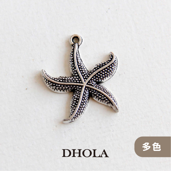 【2色】上耳點點海星