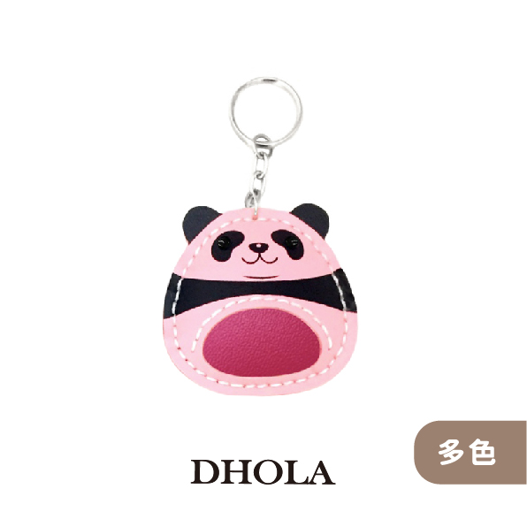 【多色】可愛熊貓吊飾鑰匙圈材料包