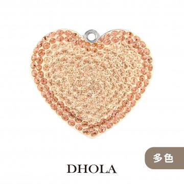 67412塑土愛心吊墜-20MM