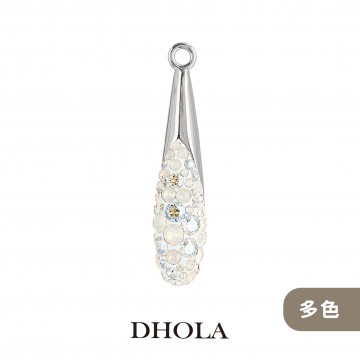 67452尖鑽水滴形金屬墜-30MM
