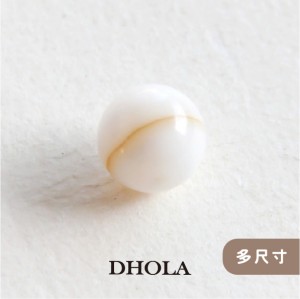 【多尺寸】淡水貝殼圓珍珠孔珠