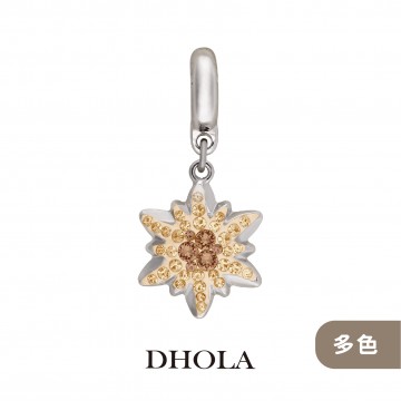 86532雪絨花吊墜