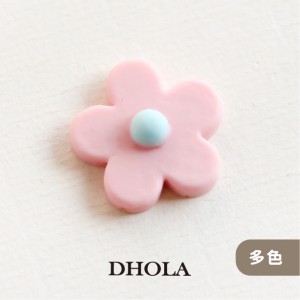 【多色】撞色五瓣花樹脂片
