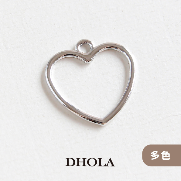 【多色】上耳縷空愛心框