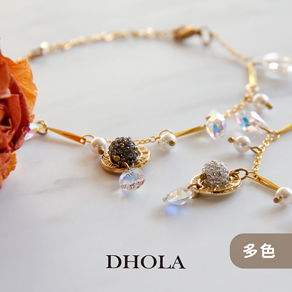 【多色】晶透光彩-手鍊