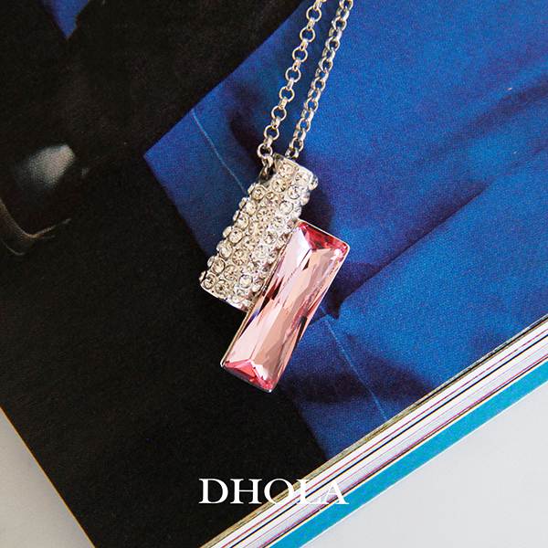 女王長筒滿鑽-項鍊