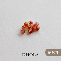 【多尺寸】素面圓玉石孔珠