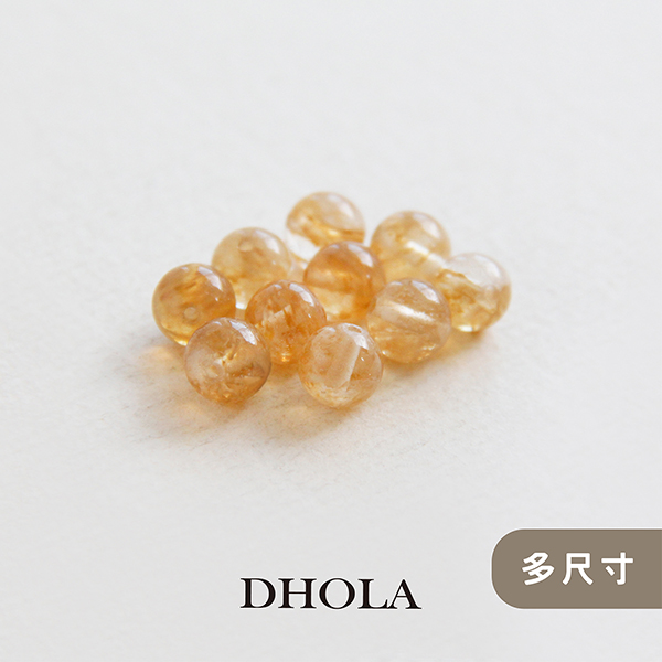 【多尺寸】西瓜石圓孔珠