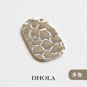 【多色】單孔壓紋橢圓(銅)片