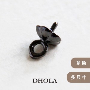 【多色】單耳素面圓頭(銅)佛針