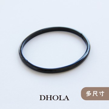 【多色】316不鏽鋼手環-可開式硬環-黑鈦色