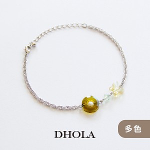 【多色】雪絨花-手鍊