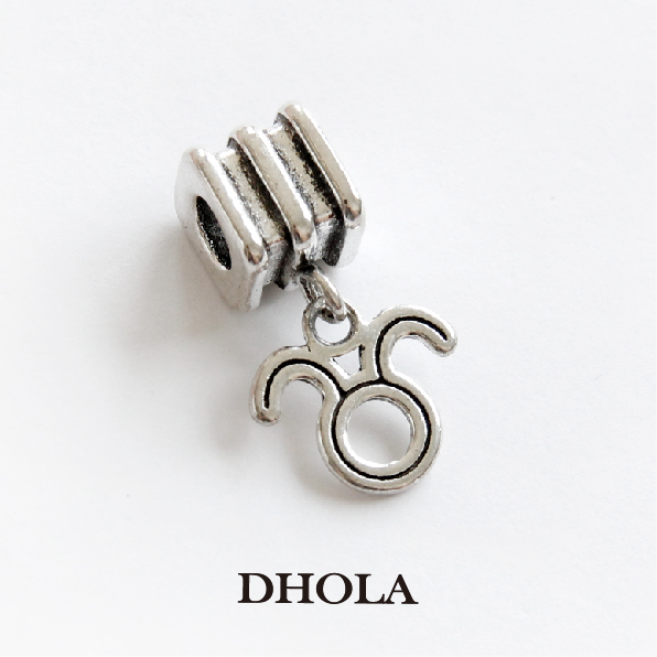 三直條孔珠+金牛符號