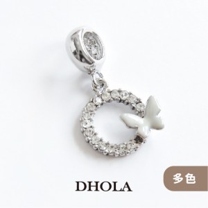 7*8MM鑲鑽滾編S紋管珠大孔珠