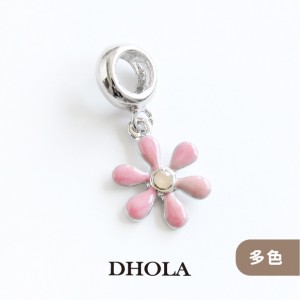 【多色】滴油六瓣花+大孔管珠