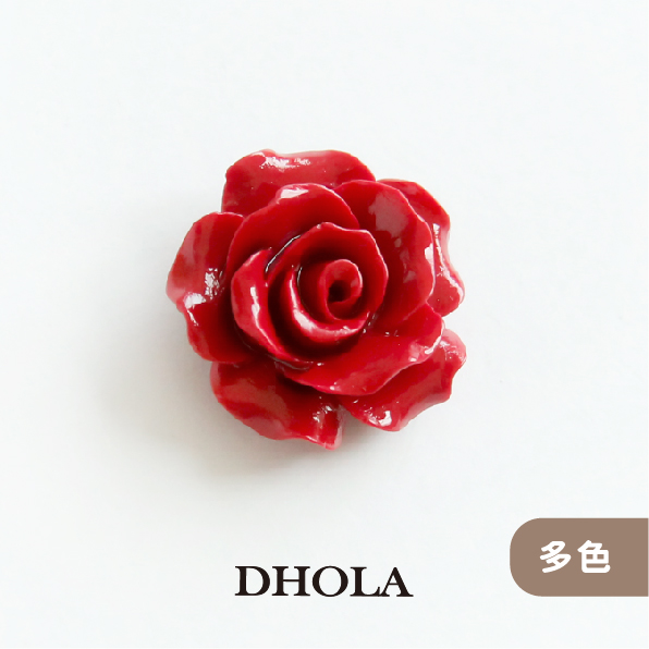 【多色】18mm珊瑚玫瑰花