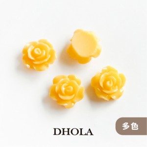 【多色】12mm中洞六瓣樹脂花