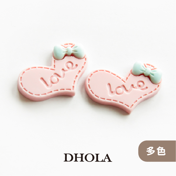 【多色】LOVE愛心樹脂