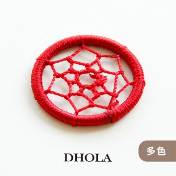 【多色】30MM網狀繞線圓框捕夢網