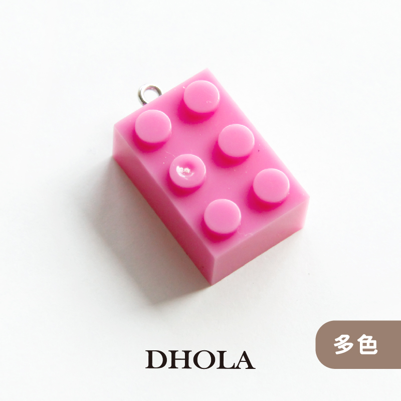 【多色】單耳2x3點長方積木